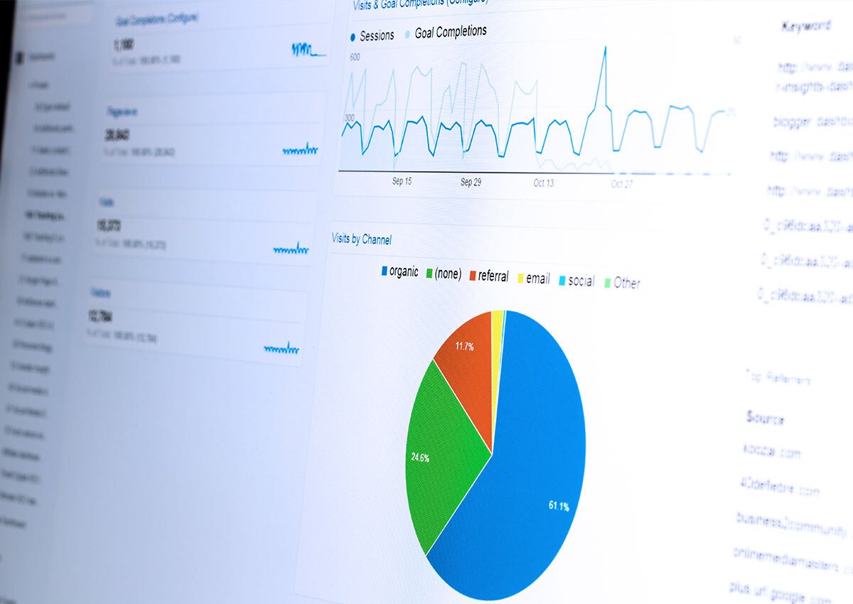 website analytic data