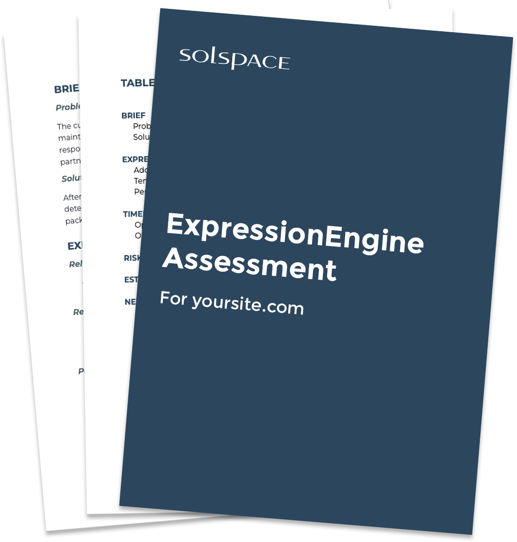 Upgrade expressionengine assessment